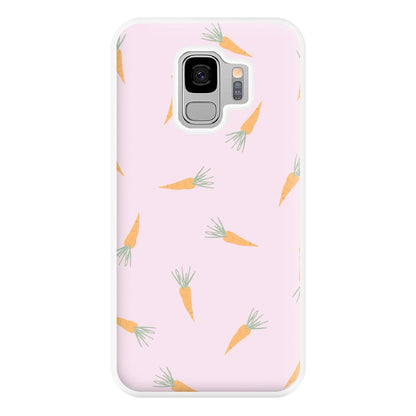 Carrots - Easter Patterns Phone Case for Galaxy S9 Plus