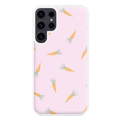 Carrots - Easter Patterns Phone Case for Galaxy S23 Ultra