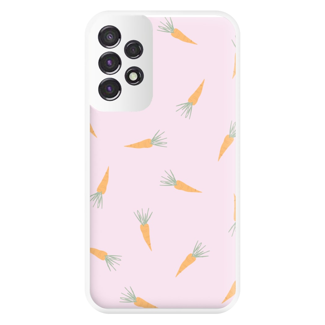 Carrots - Easter Patterns Phone Case for Galaxy A53