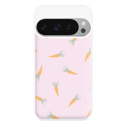 Carrots - Easter Patterns Phone Case for Google Pixel 9 Pro XL