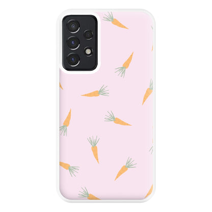 Carrots - Easter Patterns Phone Case for Galaxy A52 / A52s