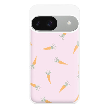 Carrots - Easter Patterns Phone Case for Google Pixel 9 / 9 Pro