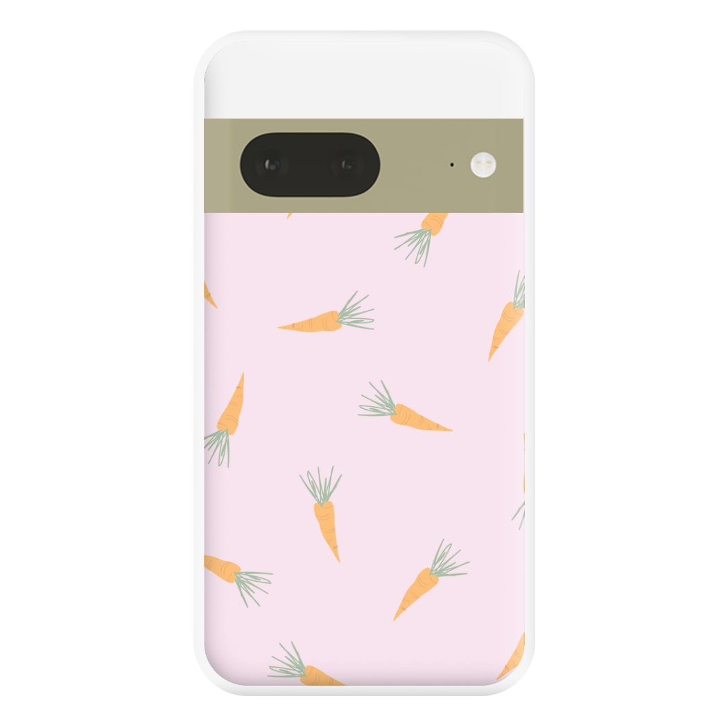 Carrots - Easter Patterns Phone Case for Google Pixel 7a