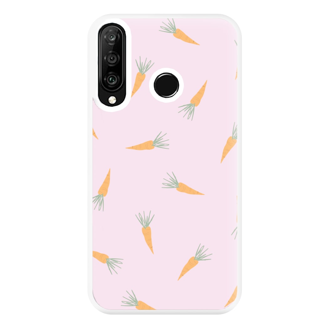 Carrots - Easter Patterns Phone Case for Huawei P30 Lite