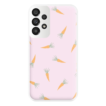 Carrots - Easter Patterns Phone Case for Galaxy A33