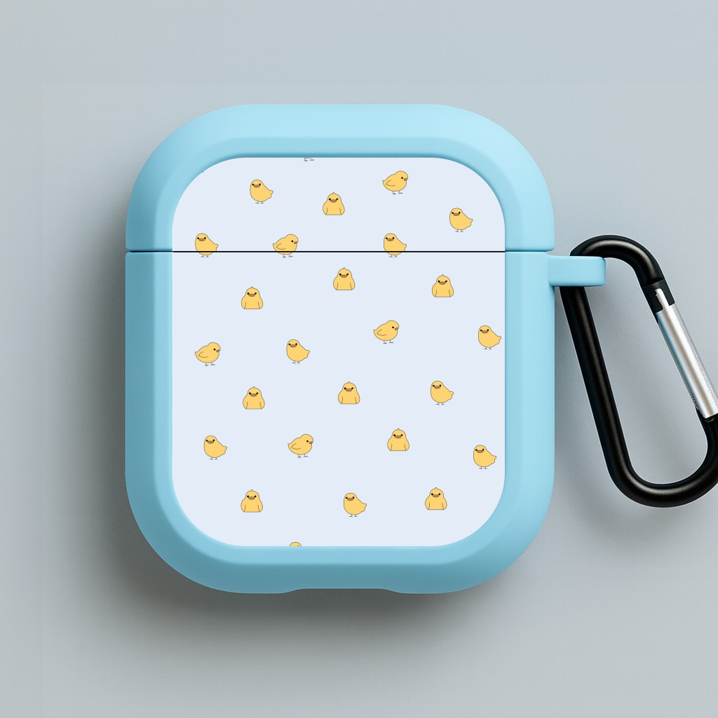 Chicks - Easter Patterns Blue AirPods Case