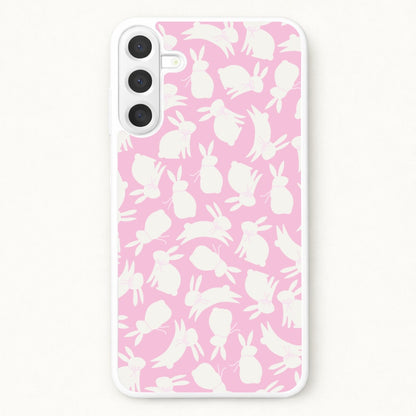 Bunnies And Bows - Easter Patterns Phone Case for Galaxy A17