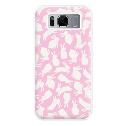 Bunnies And Bows - Easter Patterns Phone Case for Galaxy S8 Plus