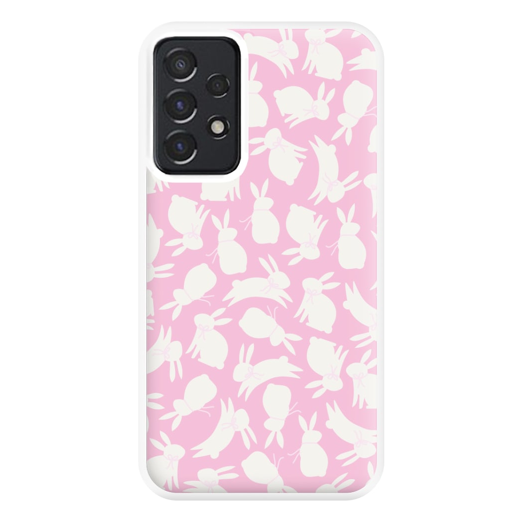 Bunnies And Bows - Easter Patterns Phone Case for Galaxy A52 / A52s