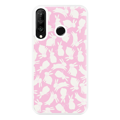 Bunnies And Bows - Easter Patterns Phone Case for Huawei P30 Lite