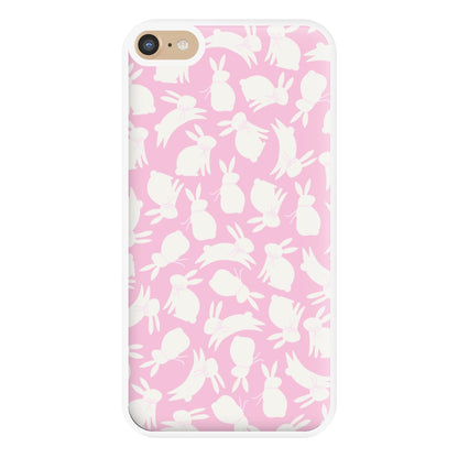 Bunnies And Bows - Easter Patterns Phone Case for iPhone 6 Plus / 7 Plus / 8 Plus