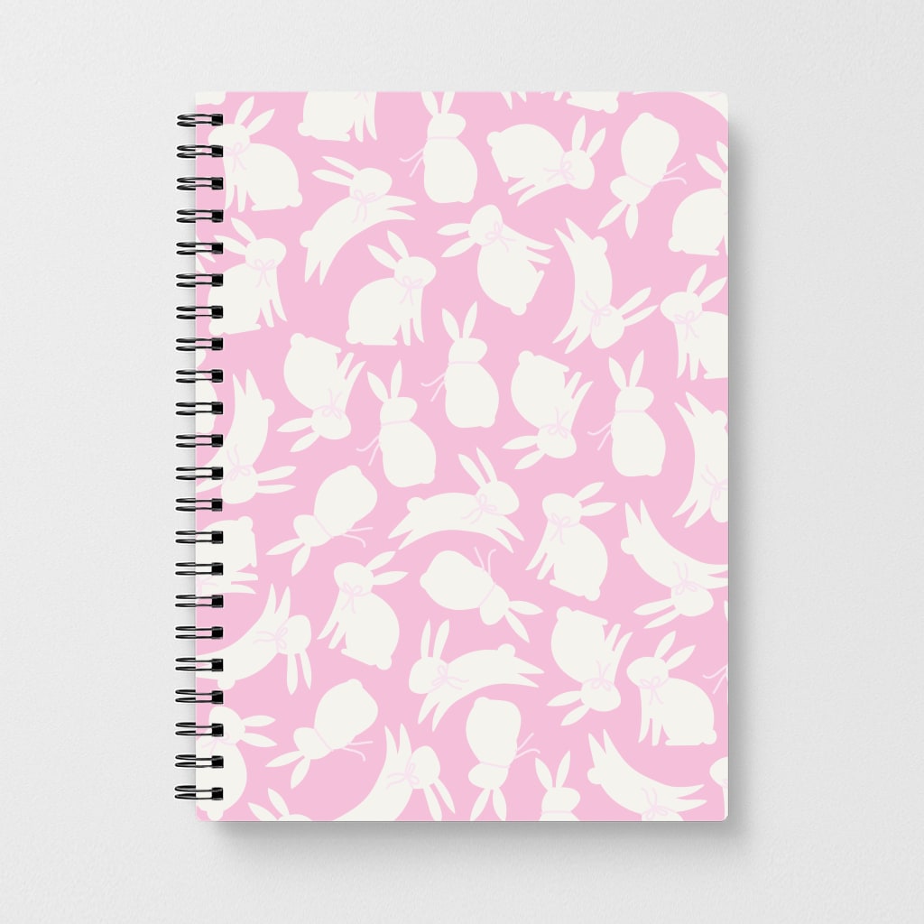Bunnies And Bows - Easter Patterns Notebook