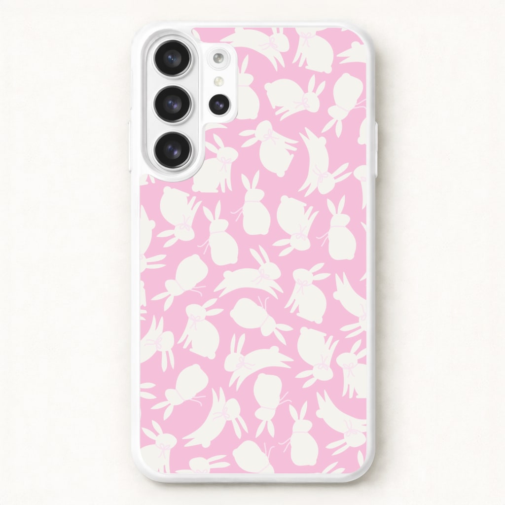Bunnies And Bows - Easter Patterns Phone Case for Galaxy S26 Ultra