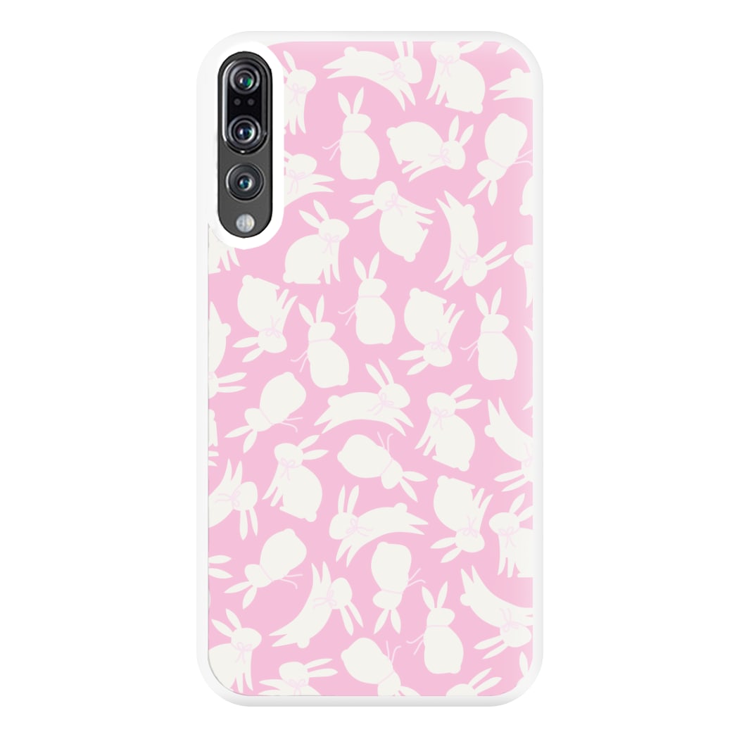 Bunnies And Bows - Easter Patterns Phone Case for Huawei P20 Pro