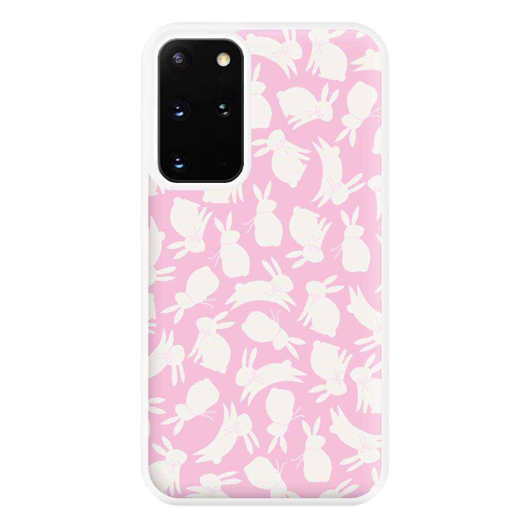 Bunnies And Bows - Easter Patterns Phone Case for Galaxy S20 Plus