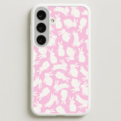 Bunnies And Bows - Easter Patterns Phone Case for Galaxy S25FE