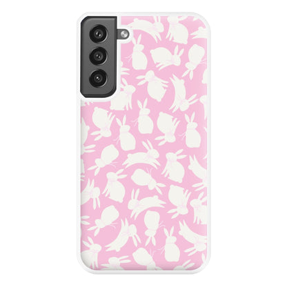 Bunnies And Bows - Easter Patterns Phone Case for Galaxy S21FE