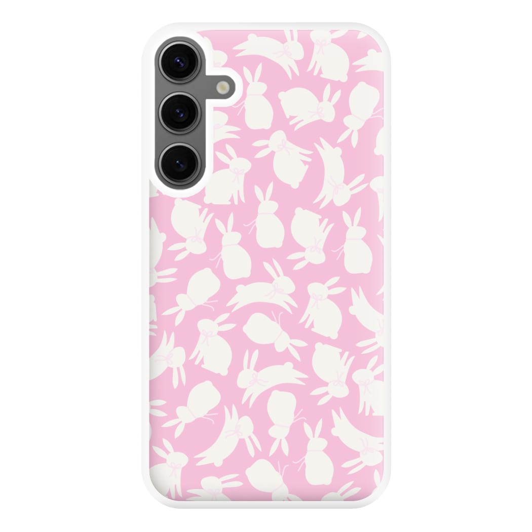 Bunnies And Bows - Easter Patterns Phone Case for Galaxy S24FE