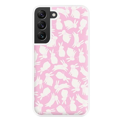 Bunnies And Bows - Easter Patterns Phone Case for Galaxy S22 Plus