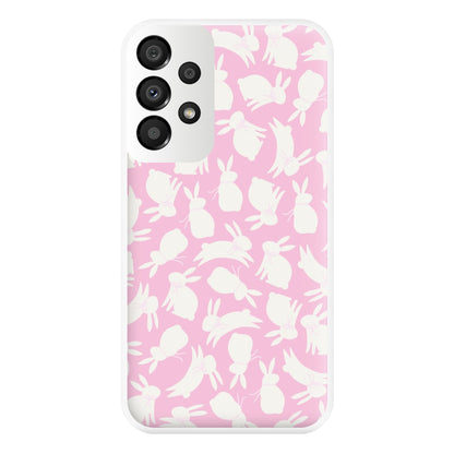 Bunnies And Bows - Easter Patterns Phone Case for Galaxy A33