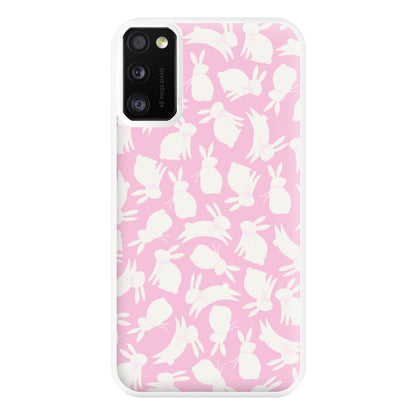 Bunnies And Bows - Easter Patterns Phone Case for Galaxy A41