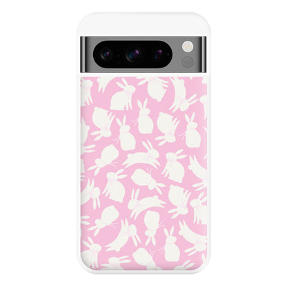 Bunnies And Bows - Easter Patterns Phone Case for Google Pixel 8 Pro