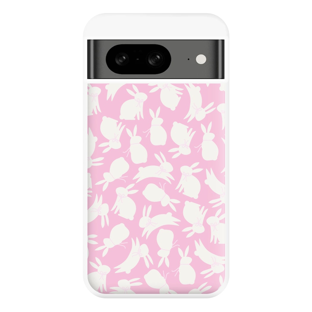 Bunnies And Bows - Easter Patterns Phone Case for Google Pixel 8