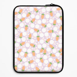 Rabbits And Carrots - Easter Patterns Universal Laptop Sleeve