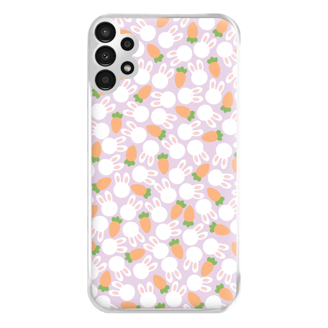 Rabbits And Carrots - Easter Patterns Phone Case for Galaxy A13