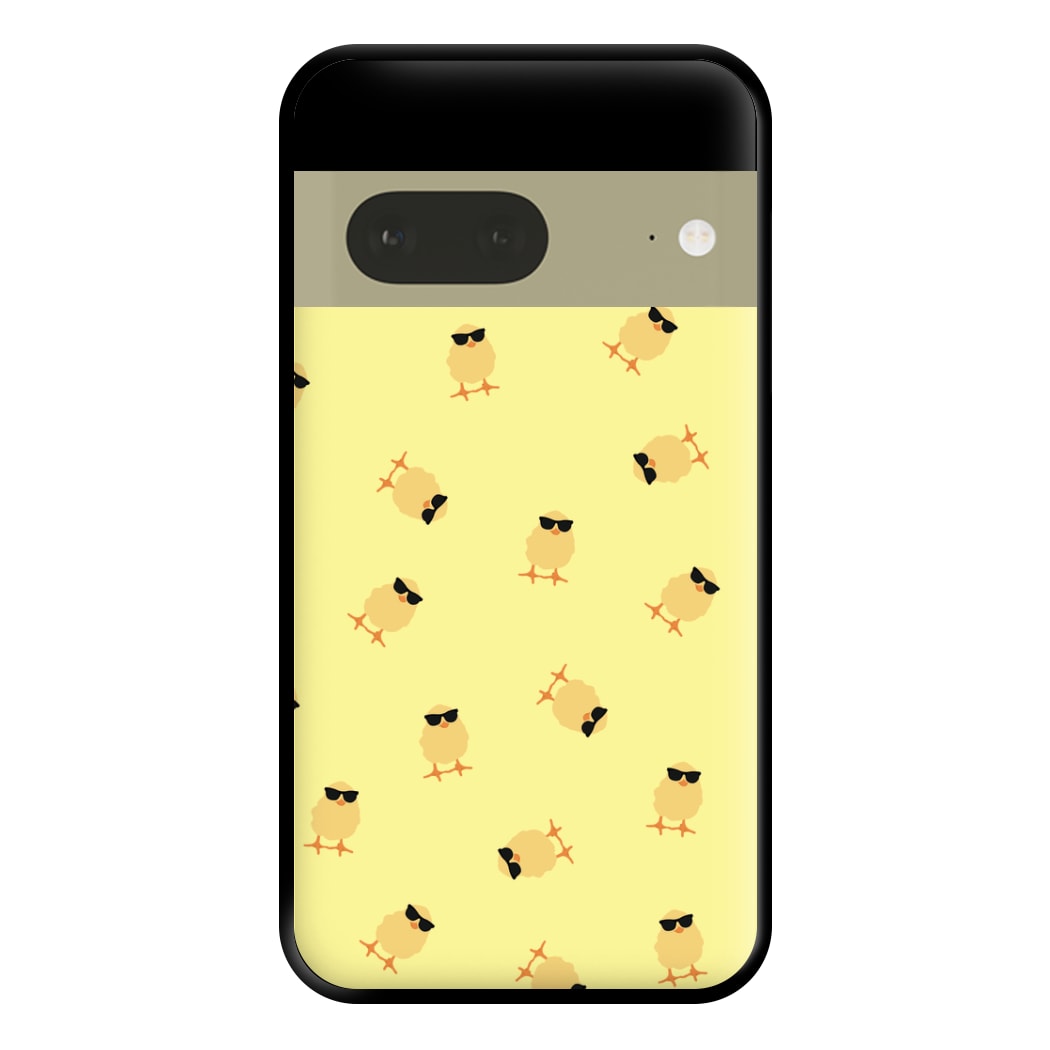 Chicks With Sunglasses Pattern Phone Case for Google Pixel 7a