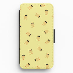 Chicks With Sunglasses Pattern Flip / Wallet Phone Case
