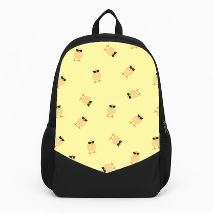 Chicks With Sunglasses Pattern Large Backpack