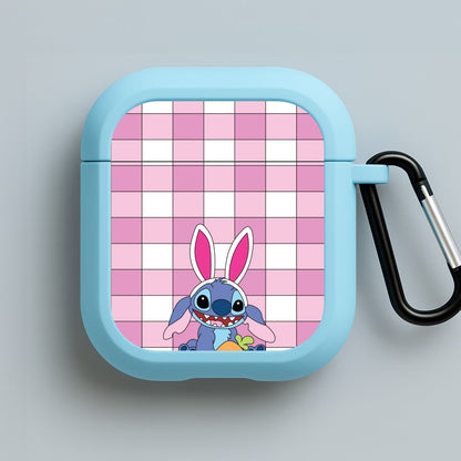 Easter Bunny Blue Alien Blue AirPods Case