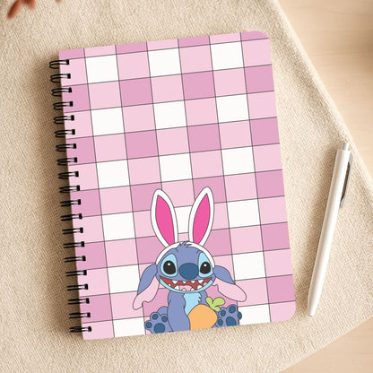 Easter Bunny Blue Alien Notepad