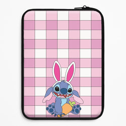 Easter Bunny Blue Alien Universal Laptop Sleeve