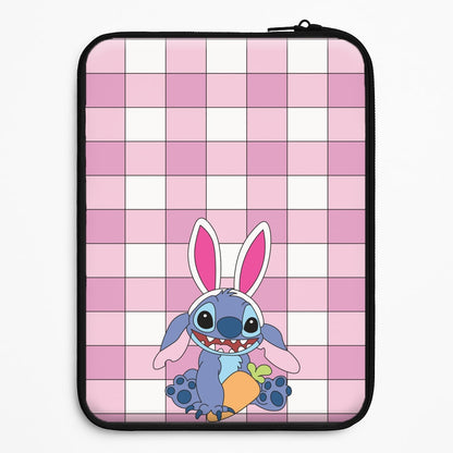 Easter Bunny Blue Alien Universal Laptop Sleeve