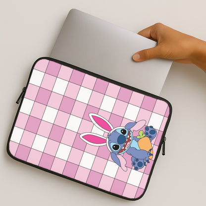 Easter Bunny Blue Alien MacBook Case