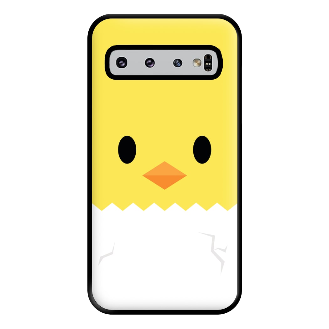 Yellow Chick Phone Case for Galaxy S10 Plus