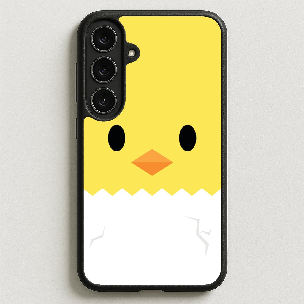Yellow Chick Phone Case for Galaxy S25FE