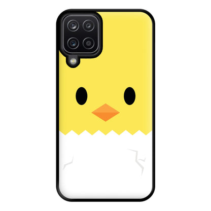 Yellow Chick Phone Case for Galaxy A12