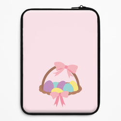 Pink Easter Basket Universal Laptop Sleeve