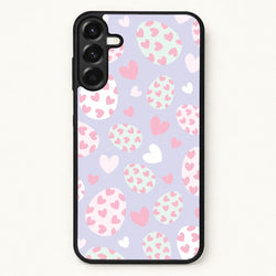 Heart Easter Eggs Pattern Phone Case for Galaxy A17