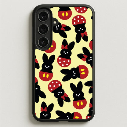 Mouse Peeps Pattern Phone Case for Galaxy S25FE