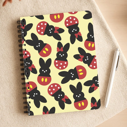 Mouse Peeps Pattern Notepad