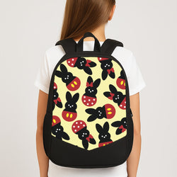 Mouse Peeps Pattern Large School Bag