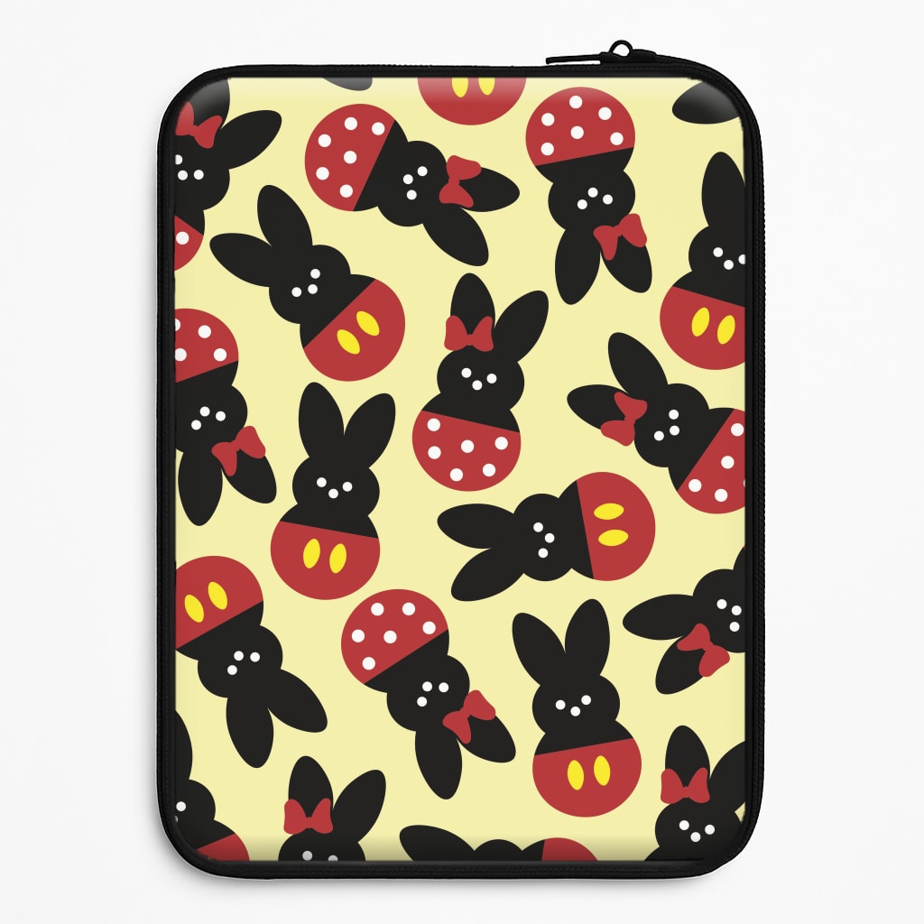 Mouse Peeps Pattern Universal Laptop Sleeve