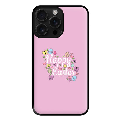 Happy Easter 2025 Phone Case for iPhone 16 Pro Max