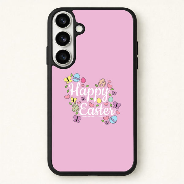 Happy Easter 2025 Phone Case for Galaxy S26 Plus