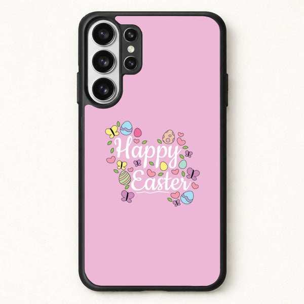 Happy Easter 2025 Phone Case for Galaxy S26 Ultra