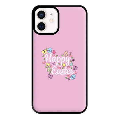 Happy Easter 2025 Phone Case for iPhone 12 Mini